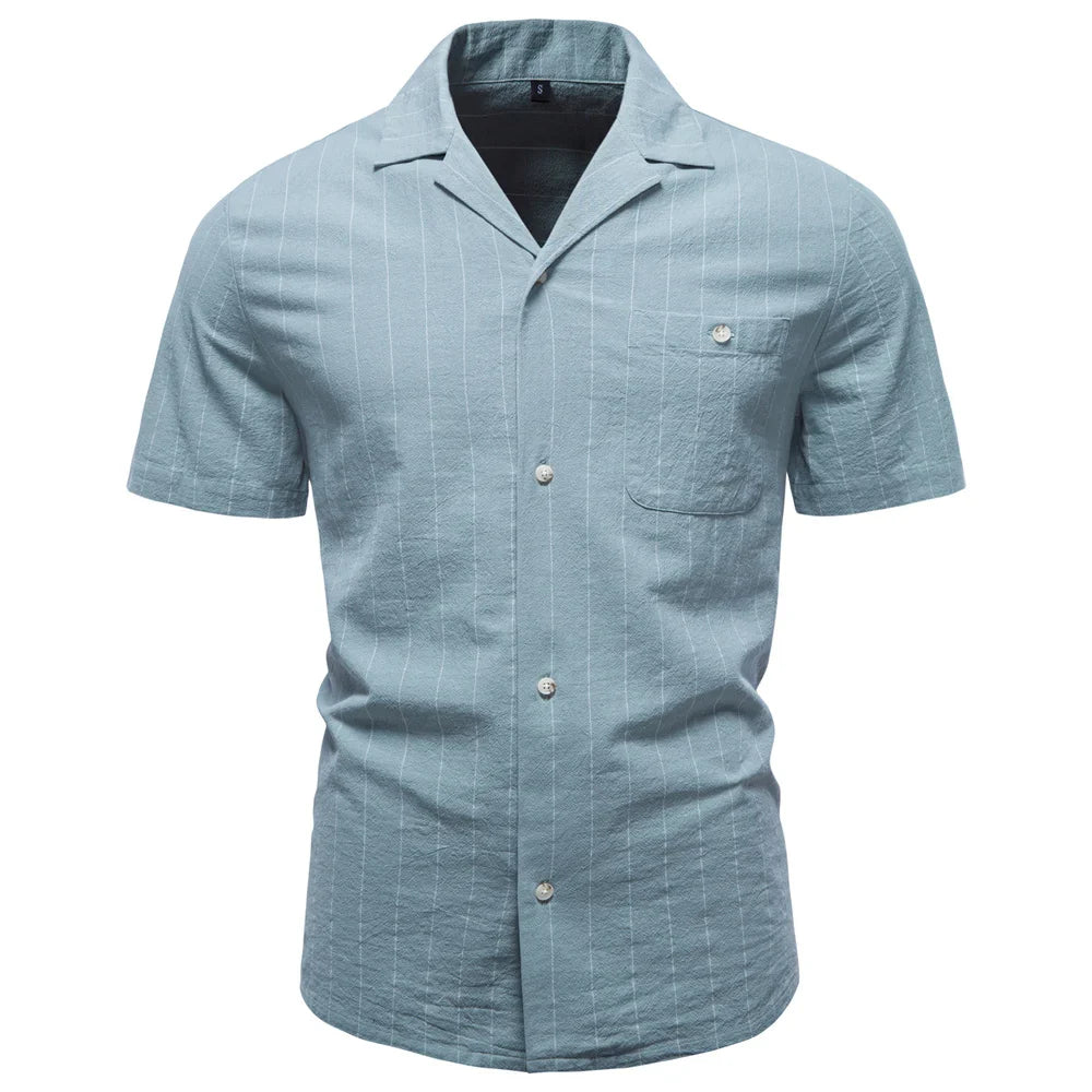 Pexley Breathable Stripe Button Shirt
