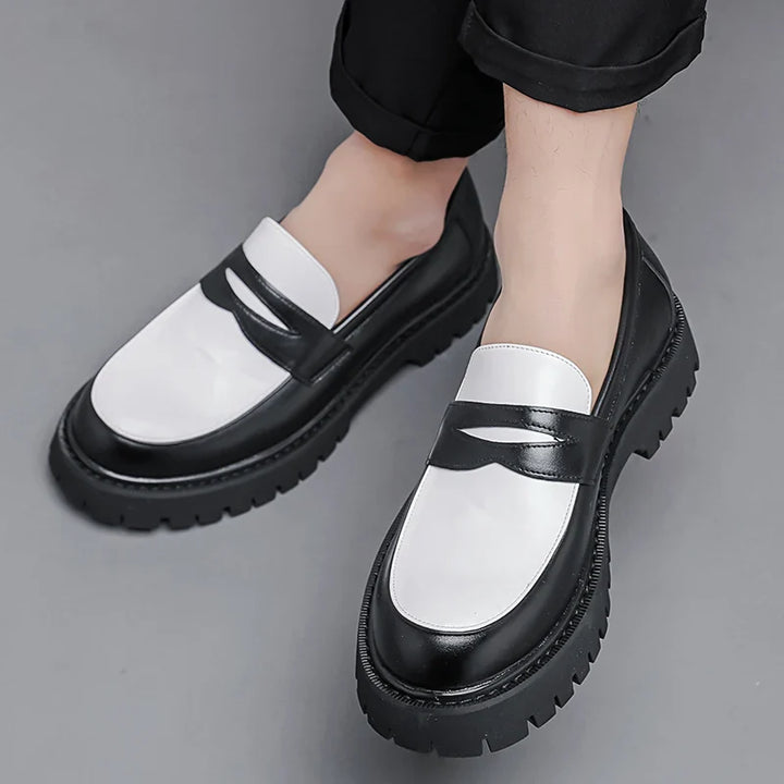 William Leather Penny Loafers