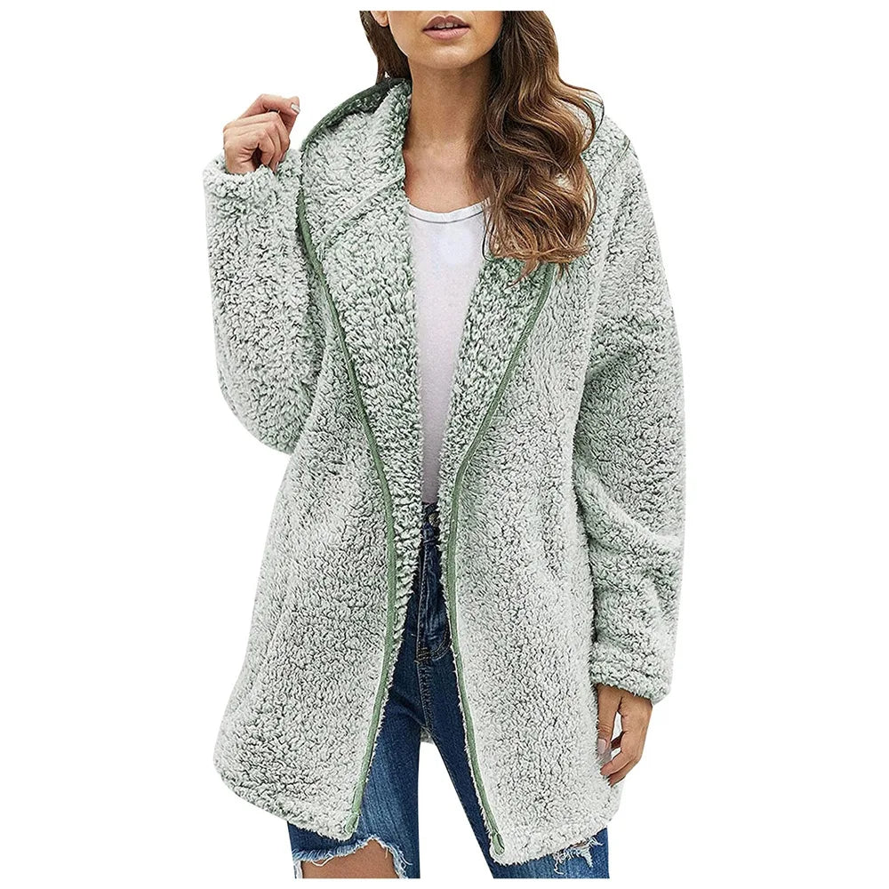 Halcyone Sherpa Hooded Jacket