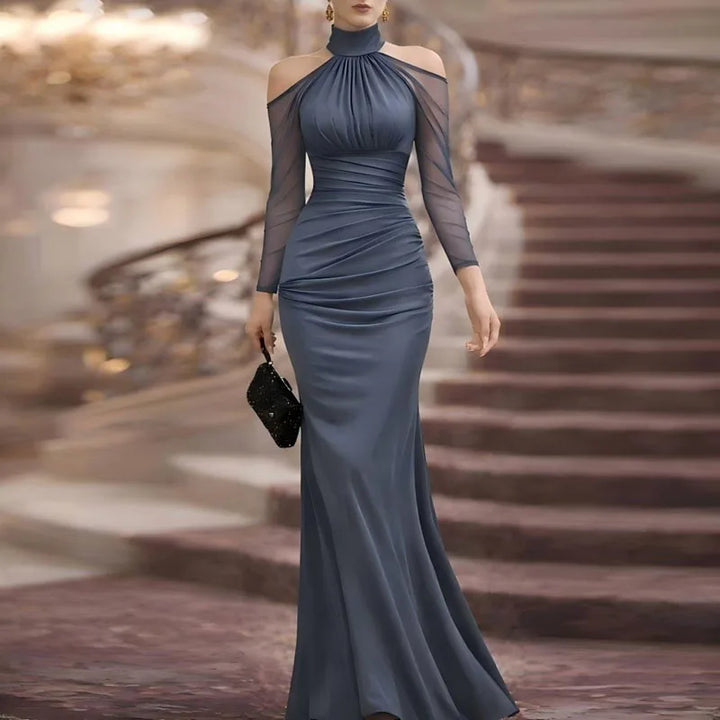 Martha Off Shoulder Wedding Guest Dress