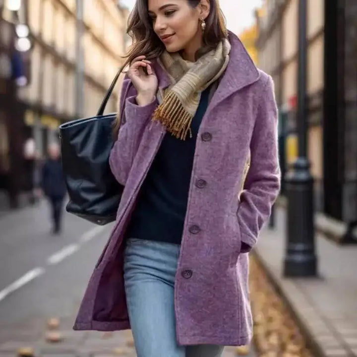 Noemi Single Breasted Coat