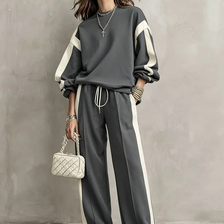 Sabeline Color Block Two Piece Set
