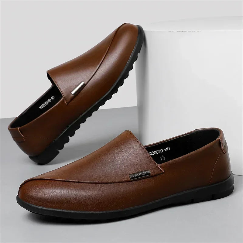 Corey Premium Leather Loafers
