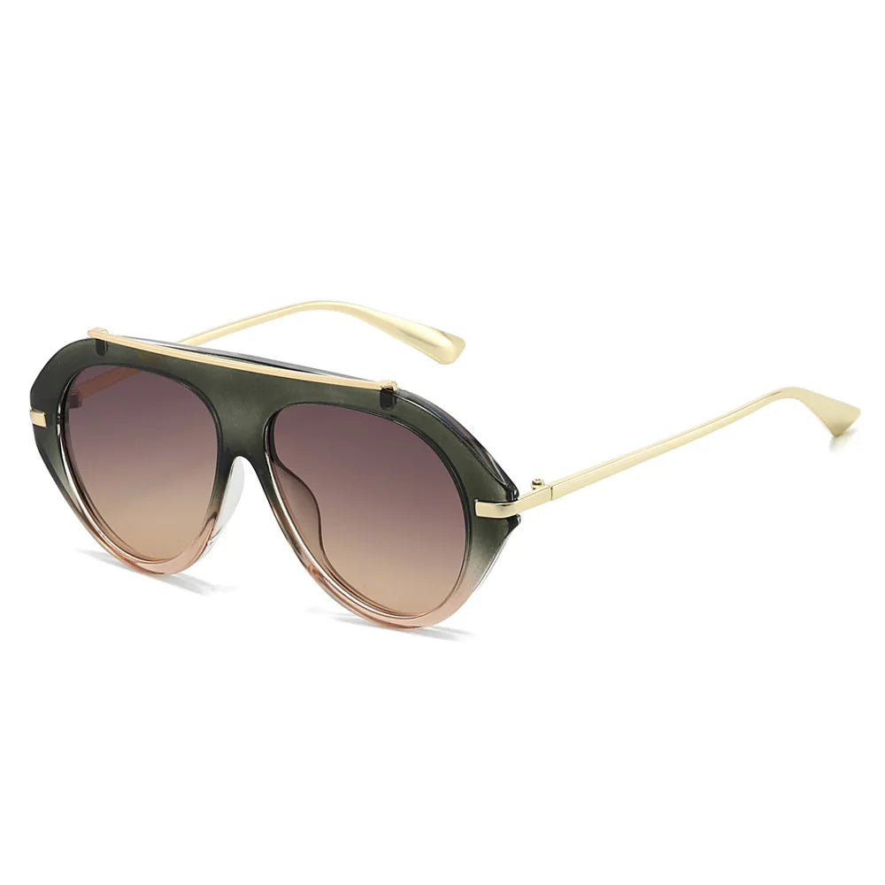 Noah Oversized Pilot Sunglasses