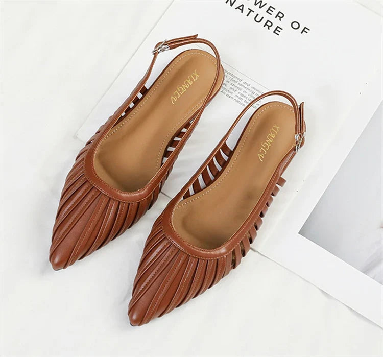 Annalise Orthopedic Pointed Flats