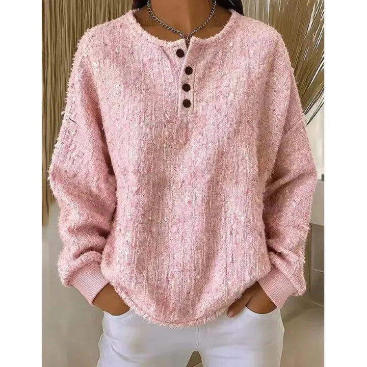 Nessa Ribbed Cuff Pullover