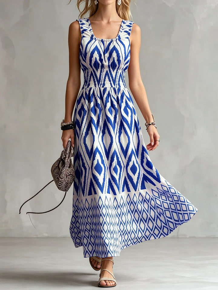 Eleanor Relaxed Bohemian Midi Dress
