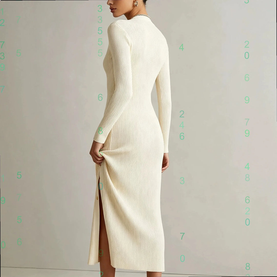 Karlie Soft Knit Midi Dress