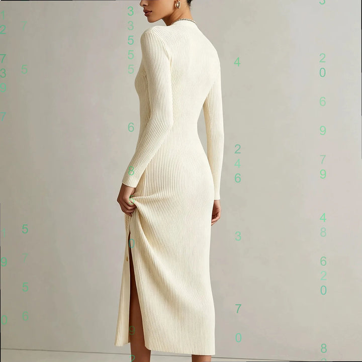 Karlie Soft Knit Midi Dress