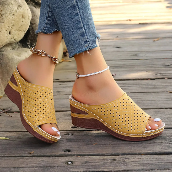 Clara Comfortable Slip On Sandals