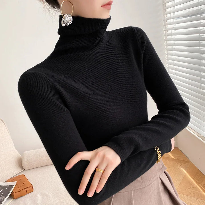 Zarina Cashmere Turtleneck