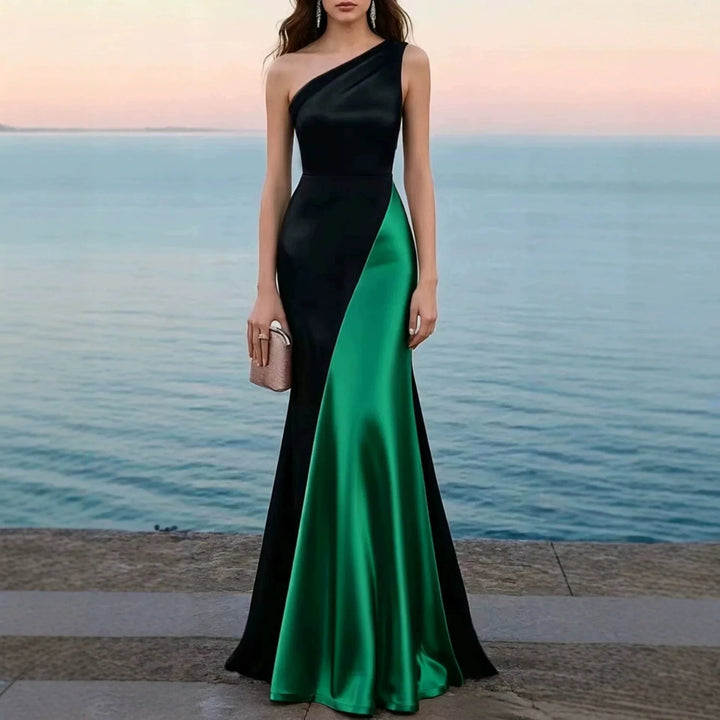 Sandra Satin Wedding Guest Dress