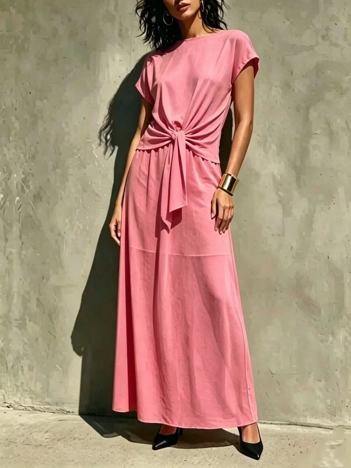 Desirae Elegant Chic Wedding Guest Dress