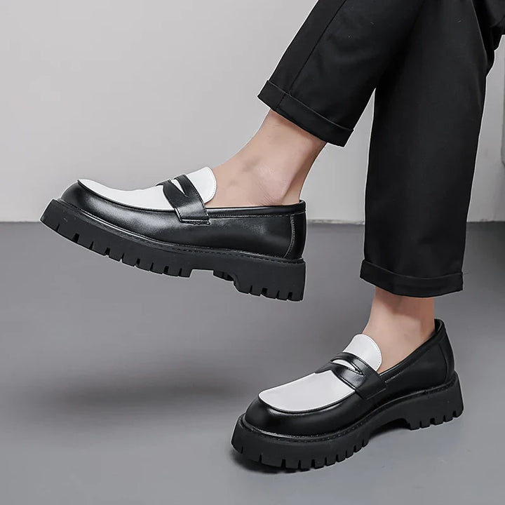 William Leather Penny Loafers