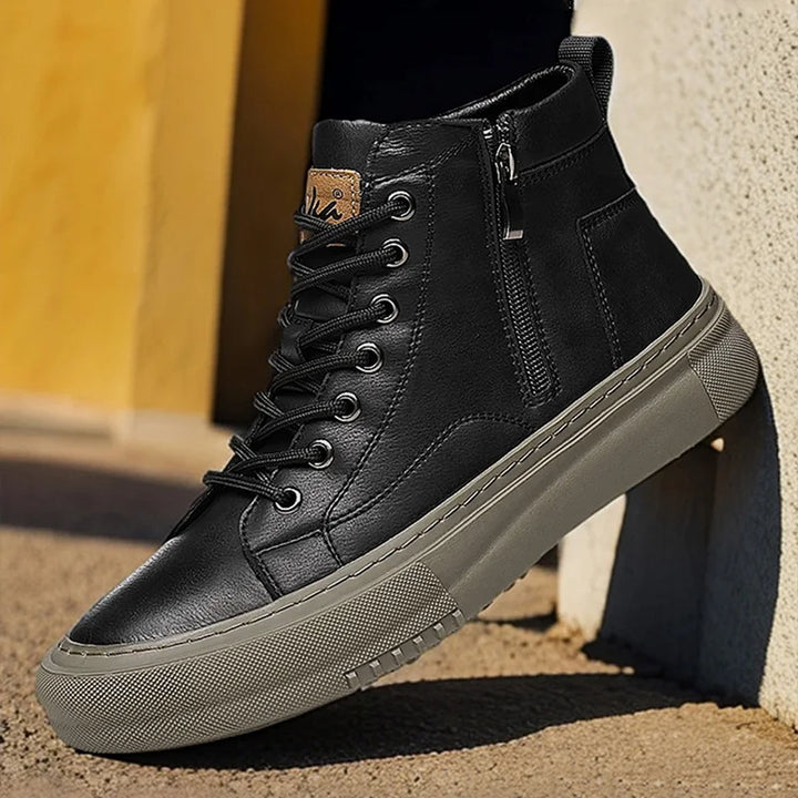 Valerio Leather Sneakers