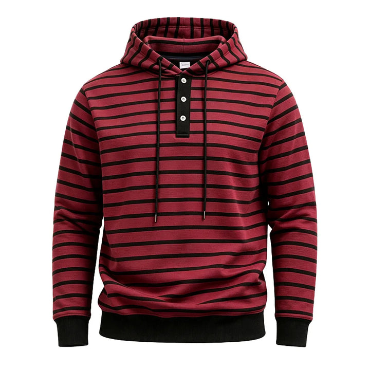 Sterling Button Placket Hoodie