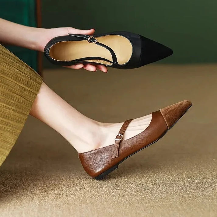 Avery Pointed Toe Flats