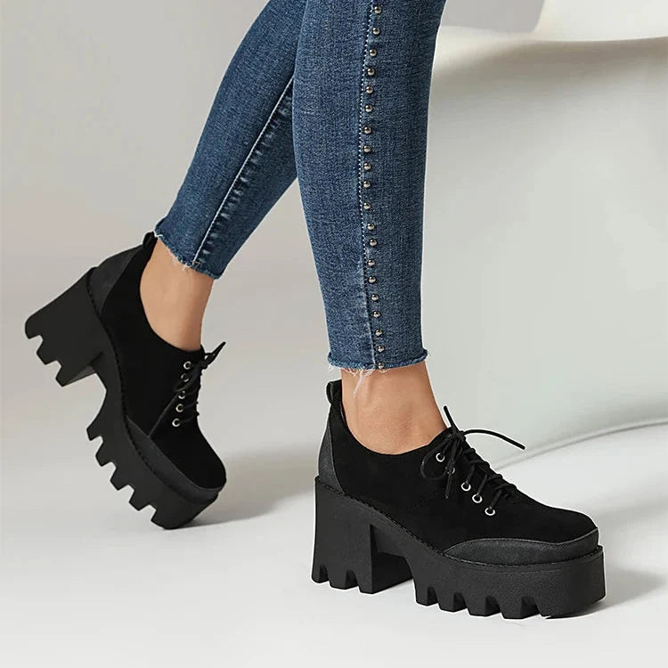 Sylvie Platform Lace-Up Shoe