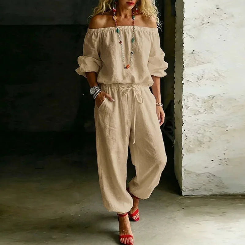 Eloise Off Shoulder Jumpsuit