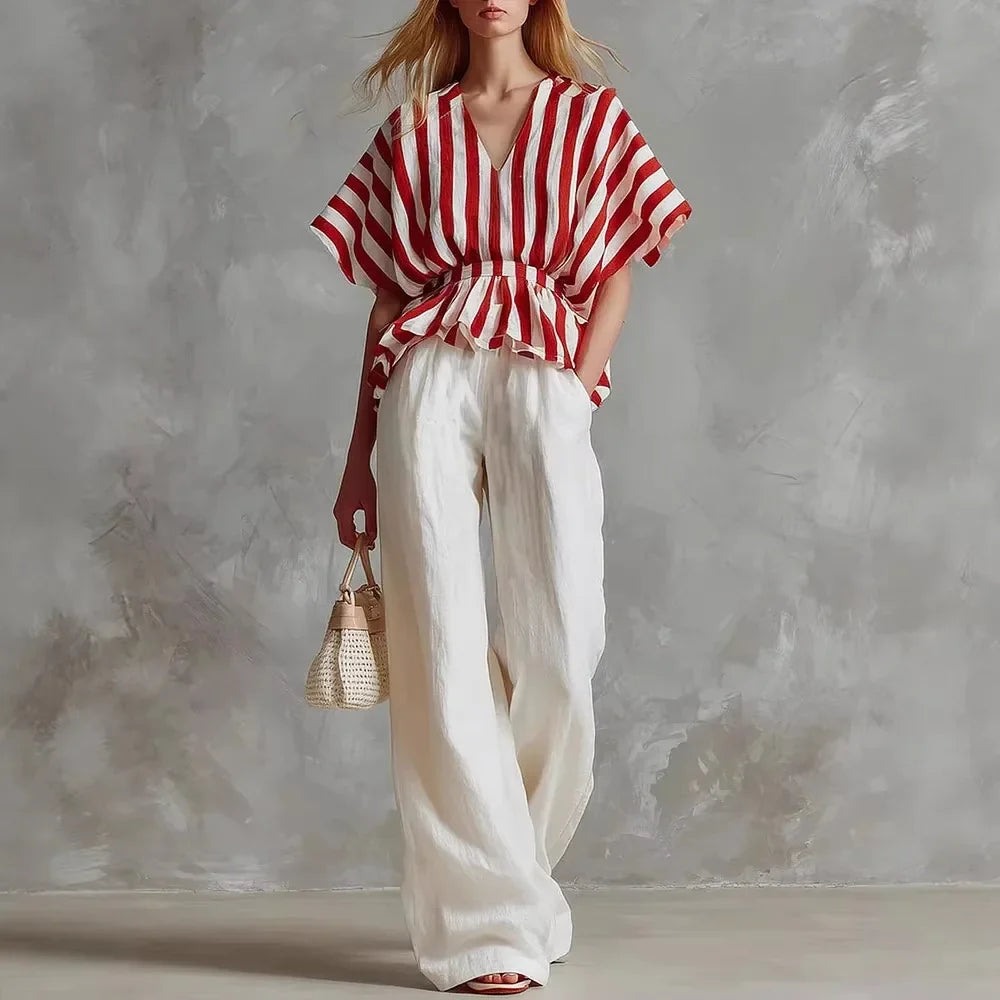 Helena Wide Leg Matching Set