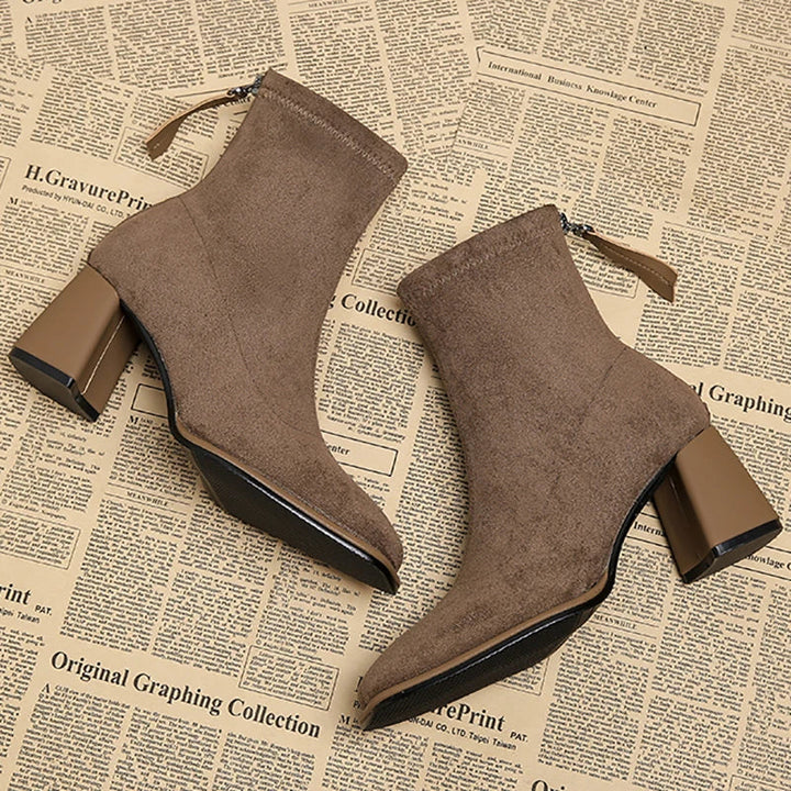Elodia Square Toe Ankle Boot