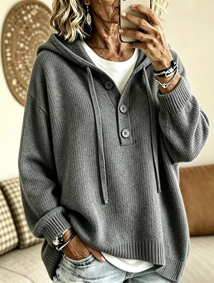 Jessamy Drawstring Hood Sweater