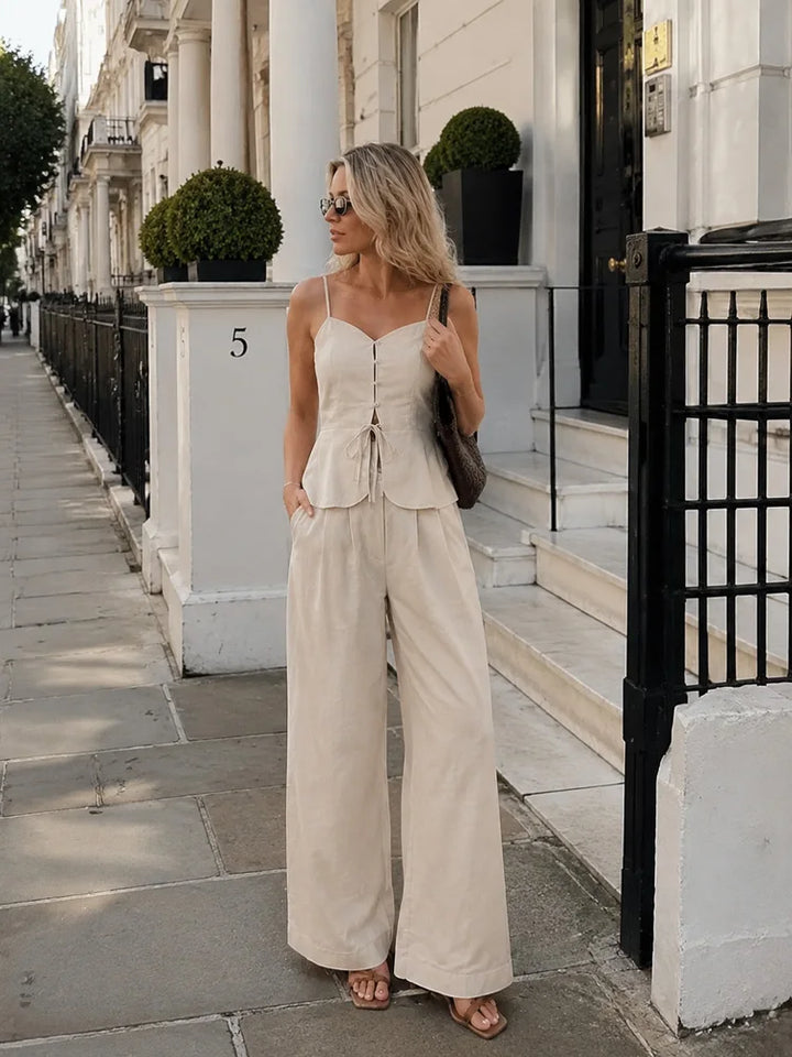 Gabby Tailored Two-Piece Set