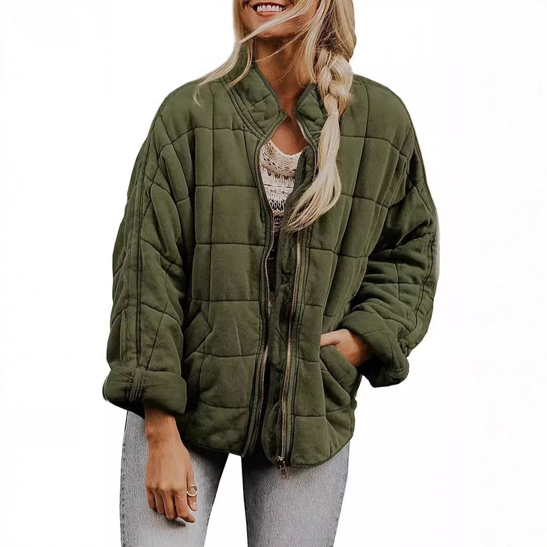 Marchetti Quilted Bomber Jacket