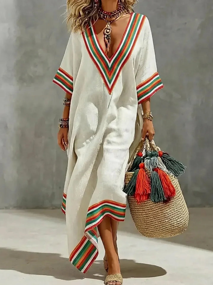 Saskia Boho Relaxed Maxi Dress