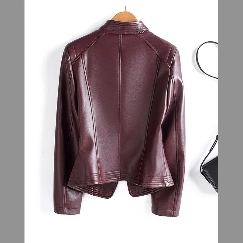 Anika Sheepskin Moto Jacket