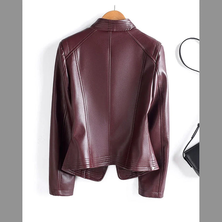 Anika Sheepskin Moto Jacket