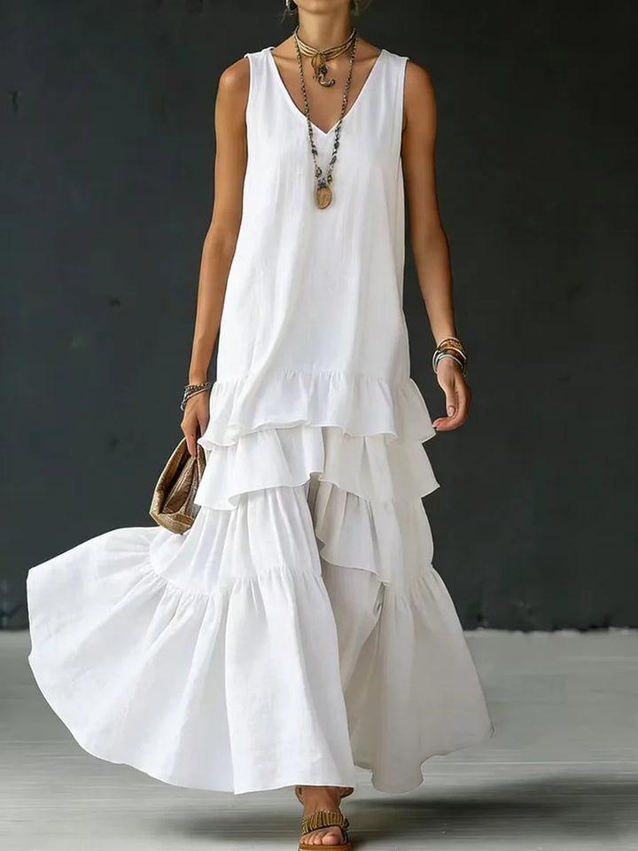 Dakota Tiered Ruffle Maxi Dress