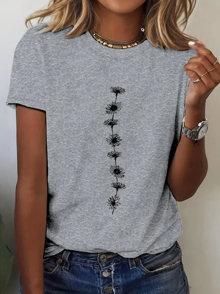 Kyla Sunflower Graphic Tee