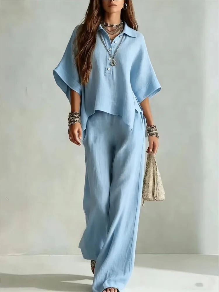 Oriana Summer Wide Leg Set