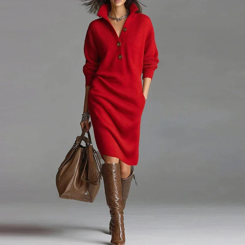 Norah Knit Midi Dress