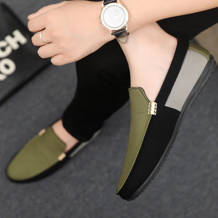 Harris Canvas Mule Loafers