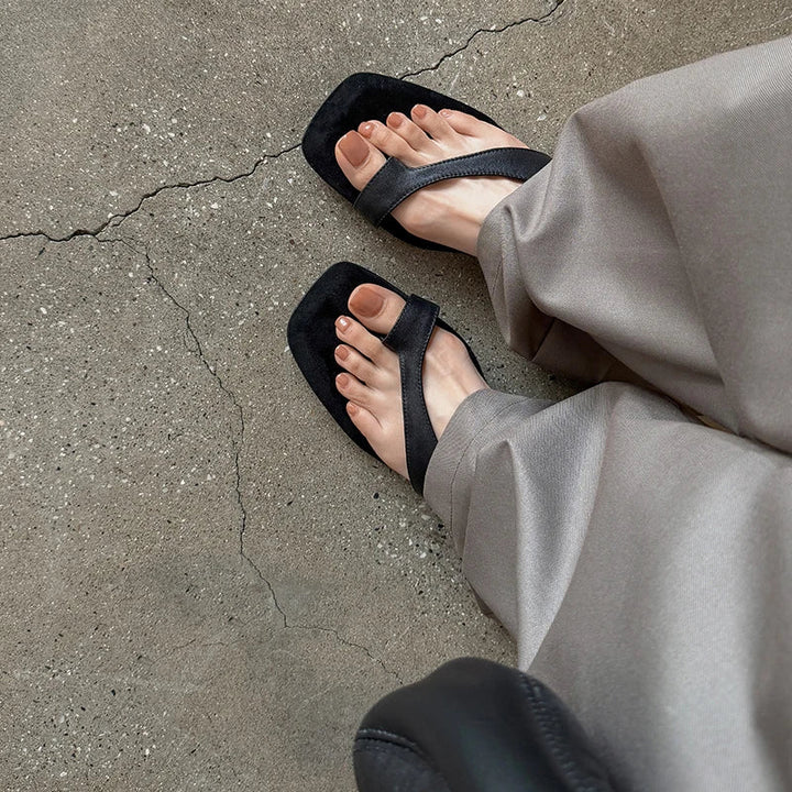 Natasha Comfort Leather Sandals