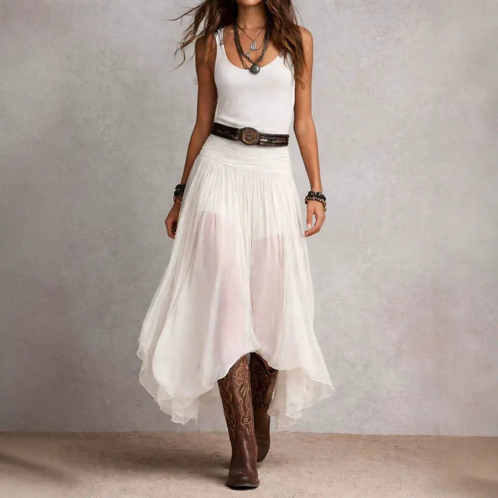 Loretta Effortless Flowy Bohemian Maxi Dress