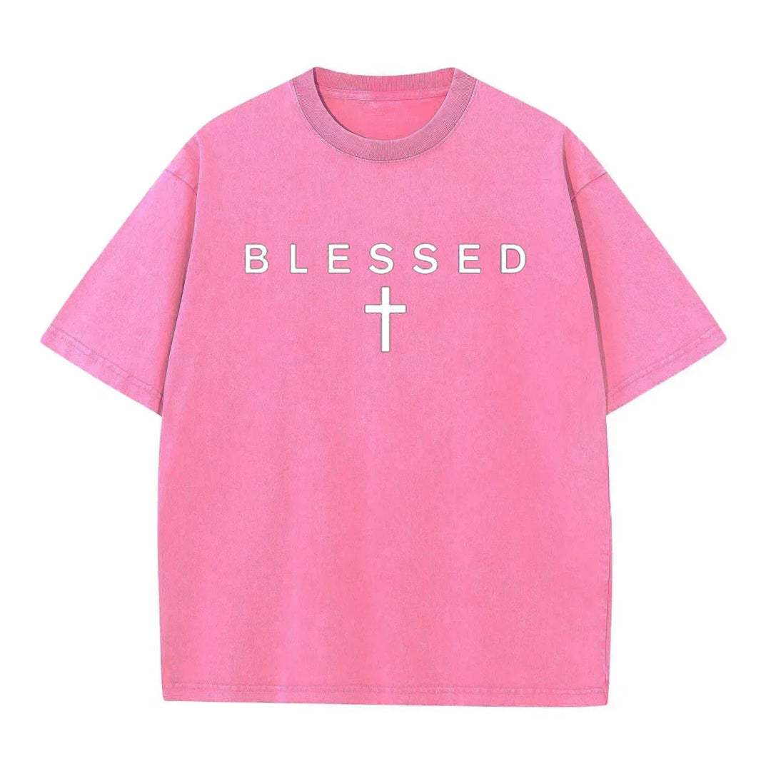 Dawson Blessed Faith Graphic Cotton T Shirt