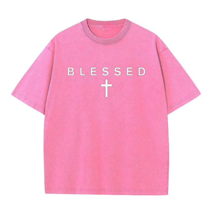 Dawson Blessed Faith Graphic Cotton T Shirt