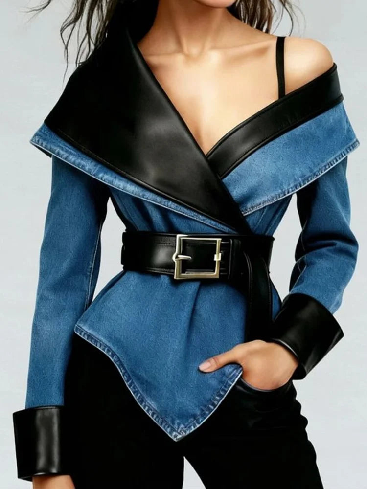 Sutton Sculpted Fit Denim Jacket