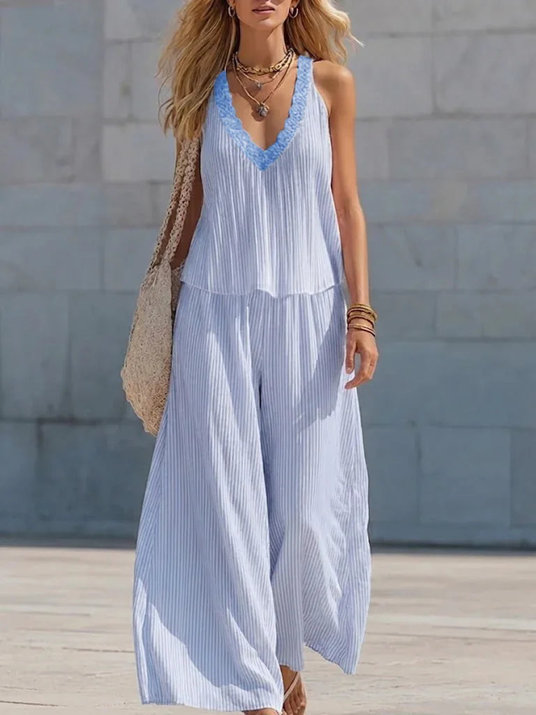 Alina Relaxed Summer Two Piece Set