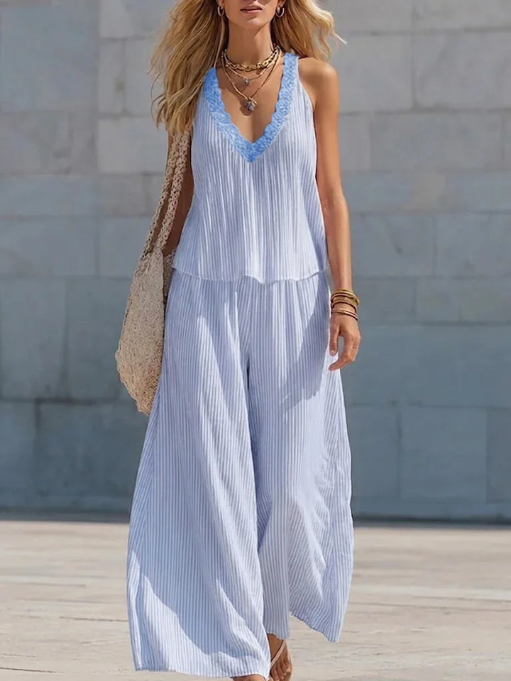 Alina Relaxed Summer Two Piece Set