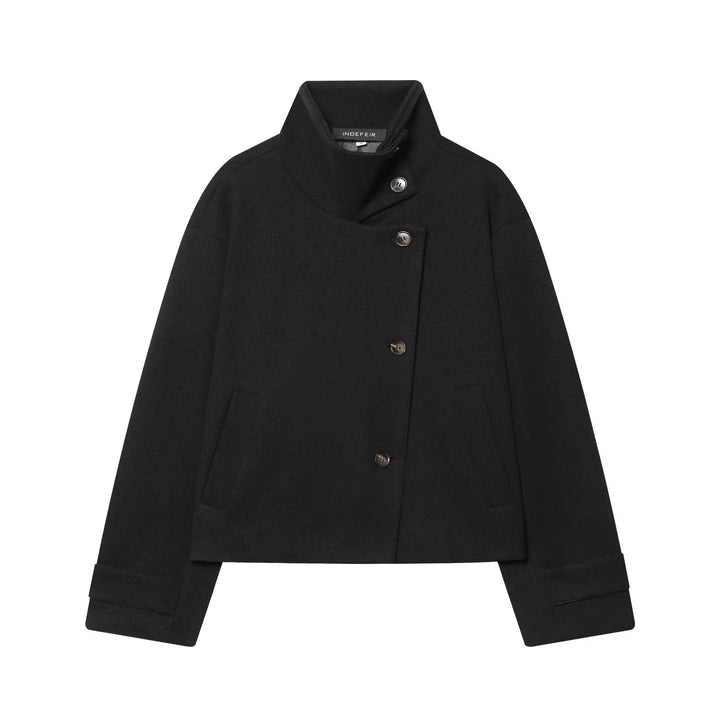 Isolde Funnel Collar Jacket