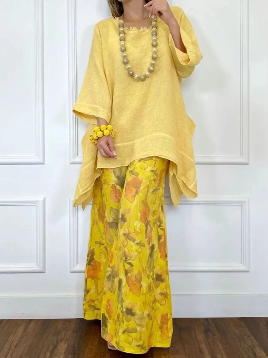 Mireen Printed Loose Two-Piece Set