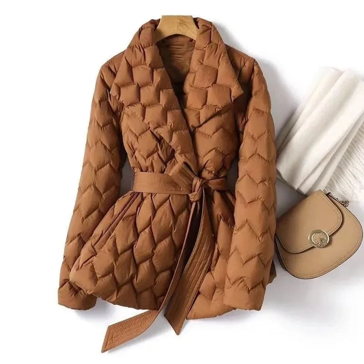 Cornelia Quilted Lapel Jacket