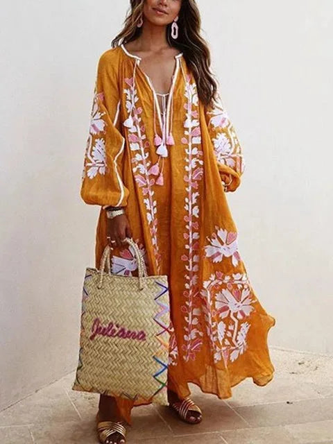 Annalise Bohemian Maxi Dress