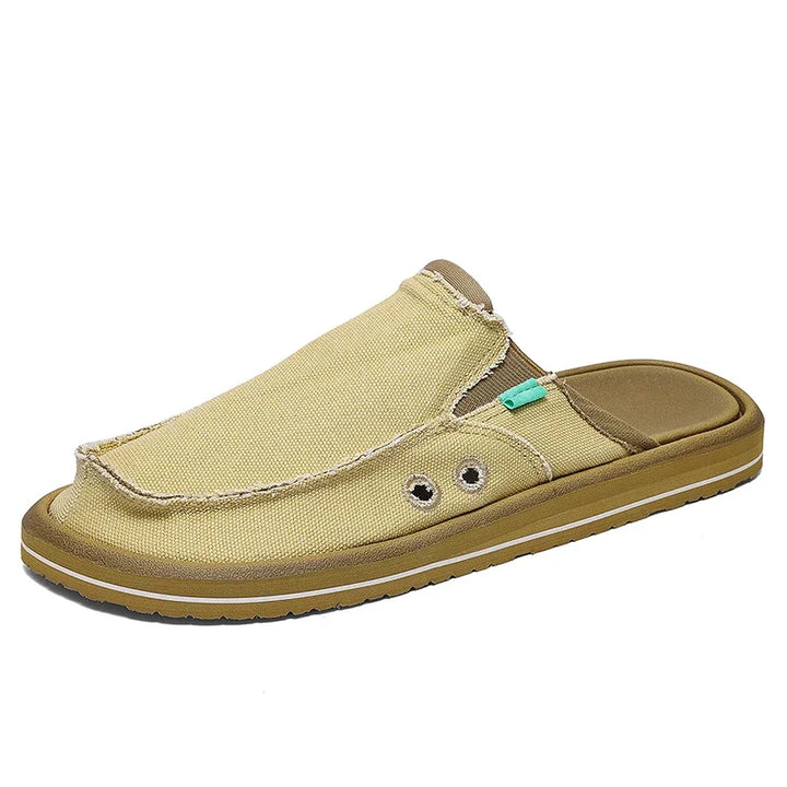 Dorvin Canvas Mule Slippers