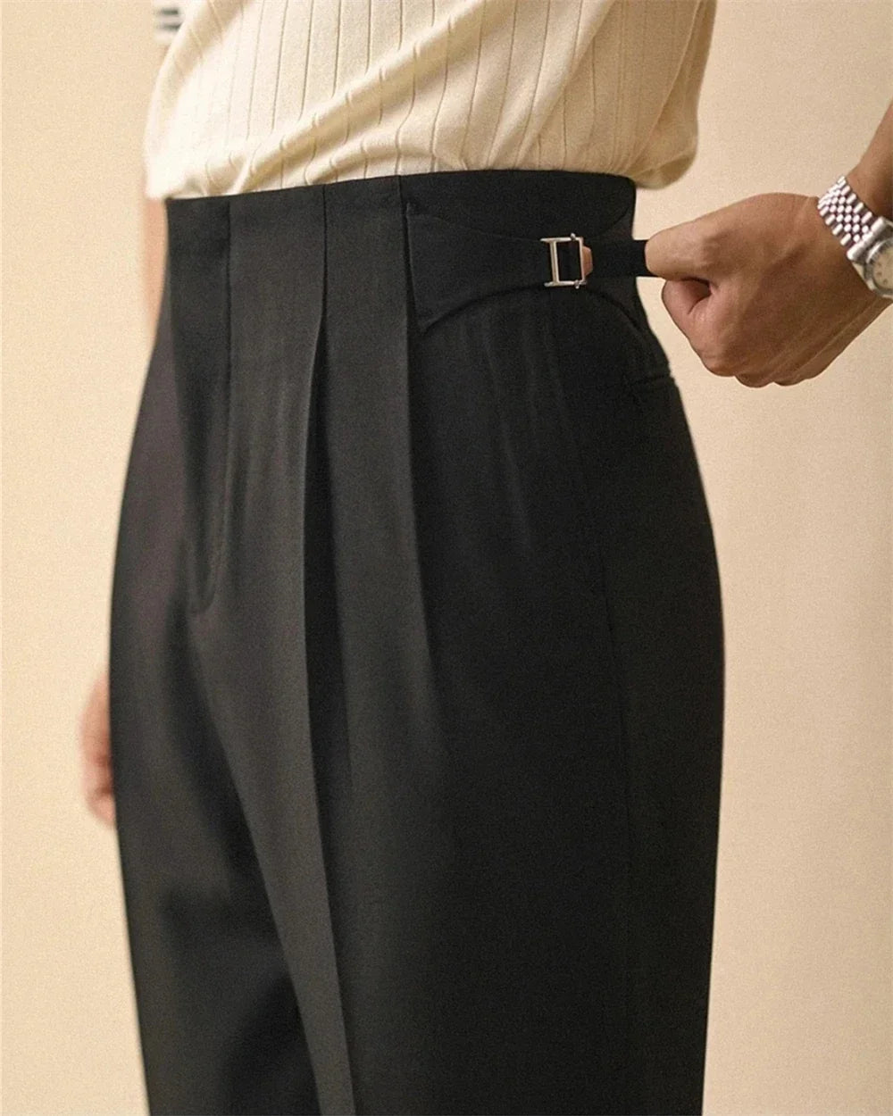 Wilder Pleated Front Trousers