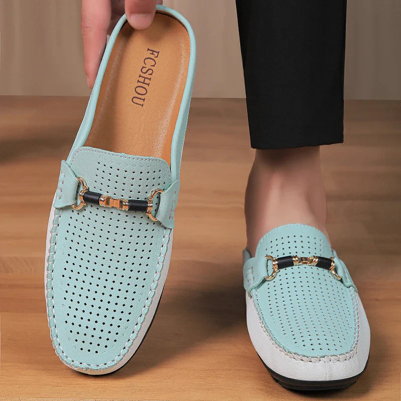 Bruno Orthopedic Leather Mules